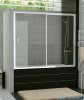Ronal Top-Line TOPB2 Parawan nawannowy 2-częściowy 160cm profil biały TOPB216000407